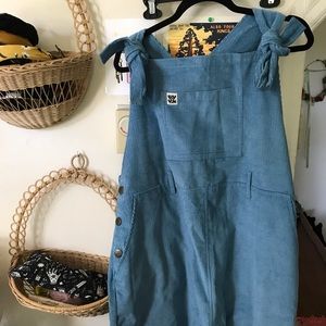 NWT Lucy & Yak organic corduroy dungarees